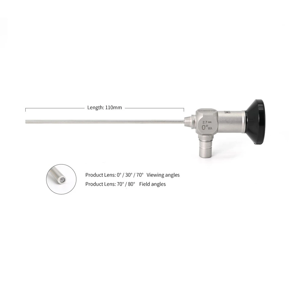 Diagnostic Otoscope | 0° / 30° | 2.4 mm / 2.7 mm / 2.9 mm / 3.0 mm / 4.0 mm | CE | HD | Autoclave | OEM/ODM factory